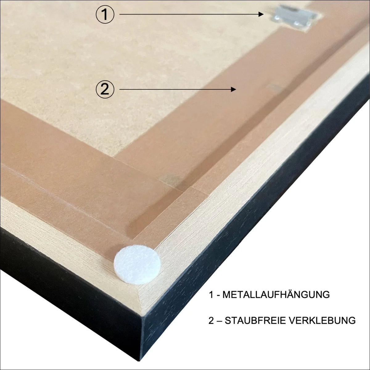 Poster mit Rahmen Mercedes - Wandbilder