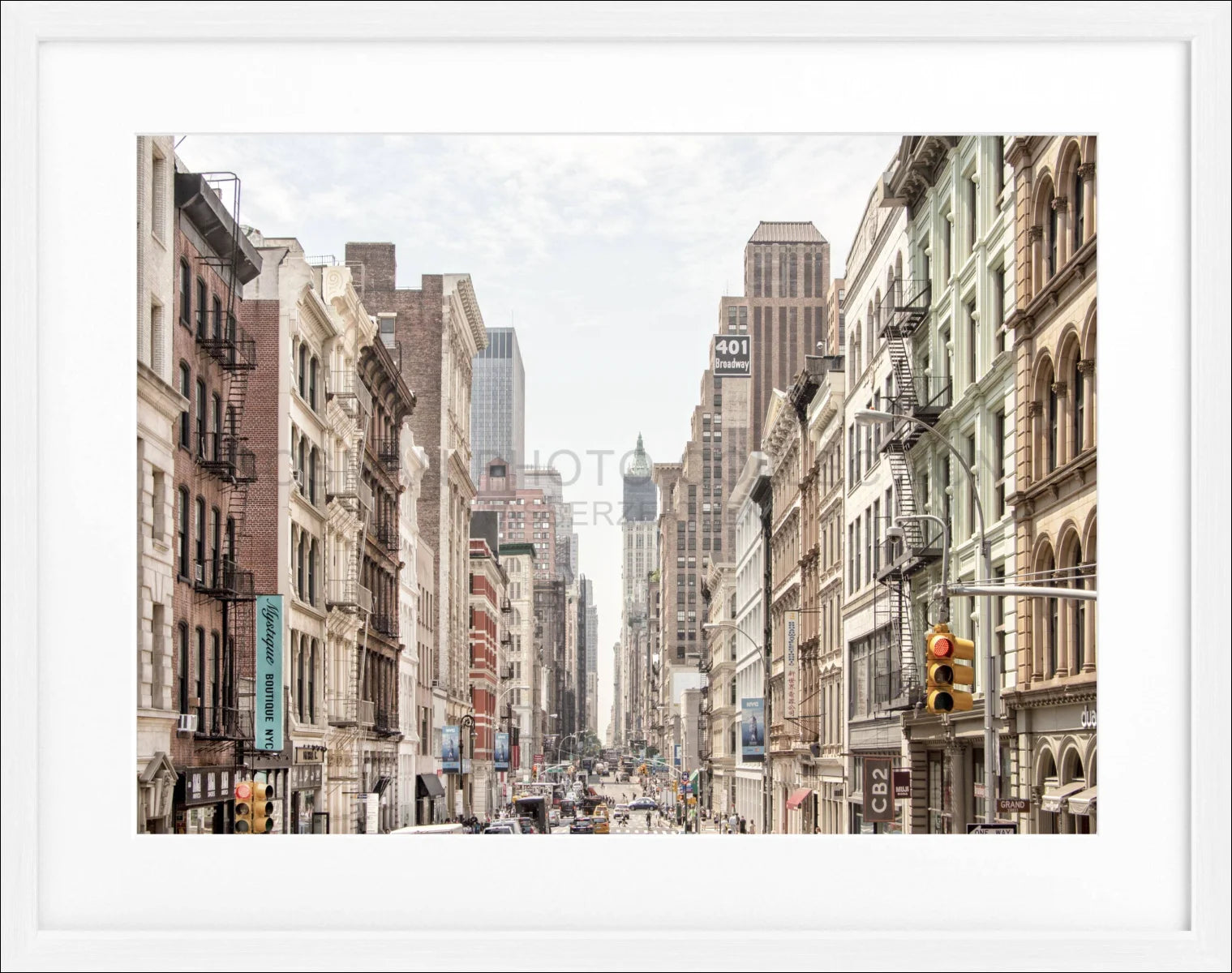 Poster mit Rahmen New York ’Broadway’ NY86 - Wandbilder