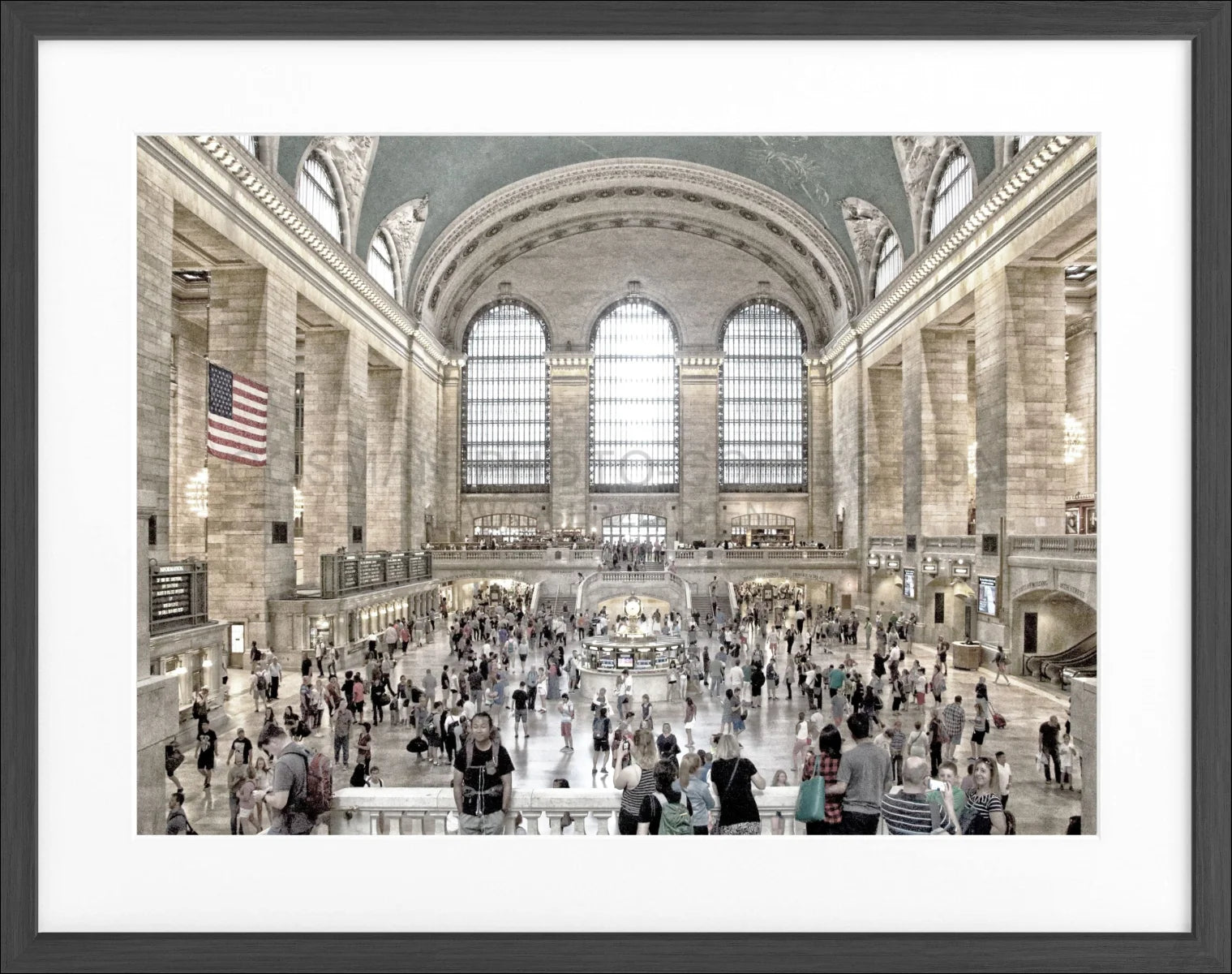 Poster mit Rahmen New York ’Central Station’ NY29