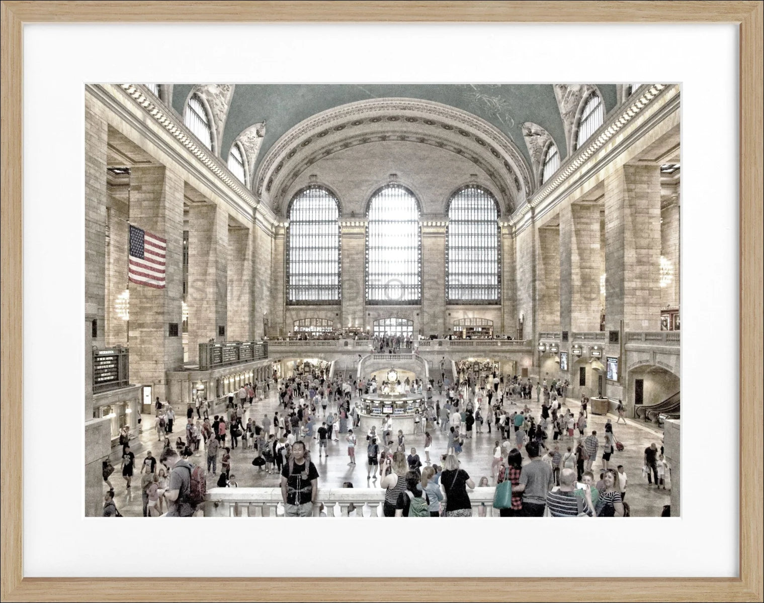 Poster mit Rahmen New York ’Central Station’ NY29
