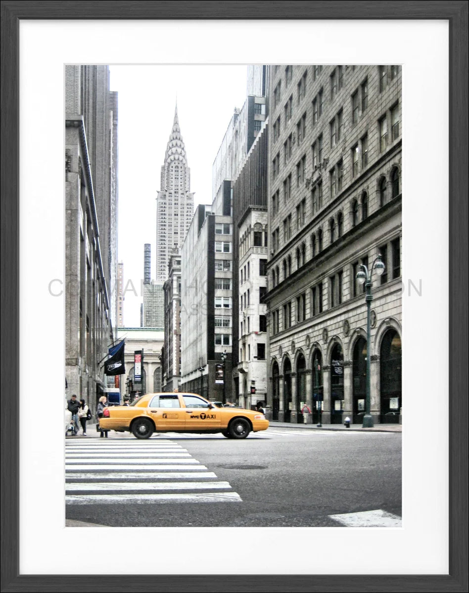Poster mit Rahmen New York ’Chrysler Building’ NY100