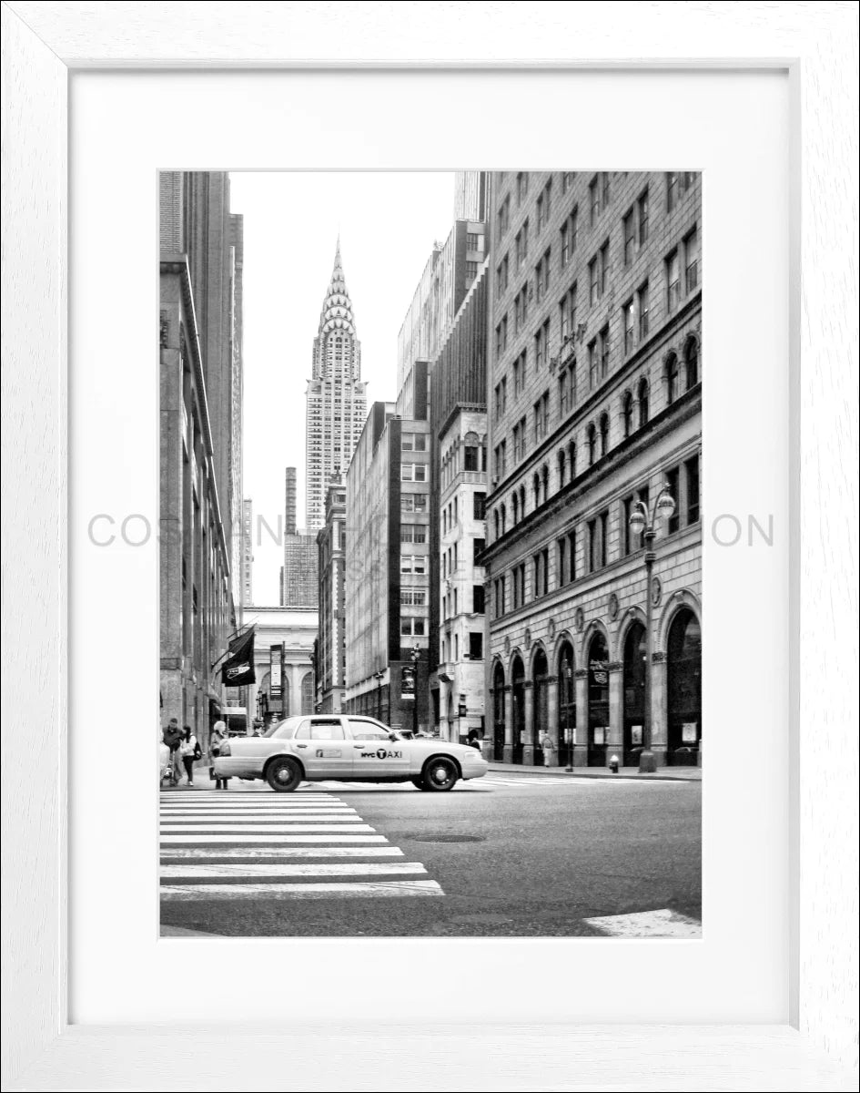 Poster mit Rahmen New York ’Chrysler Building’ NY100