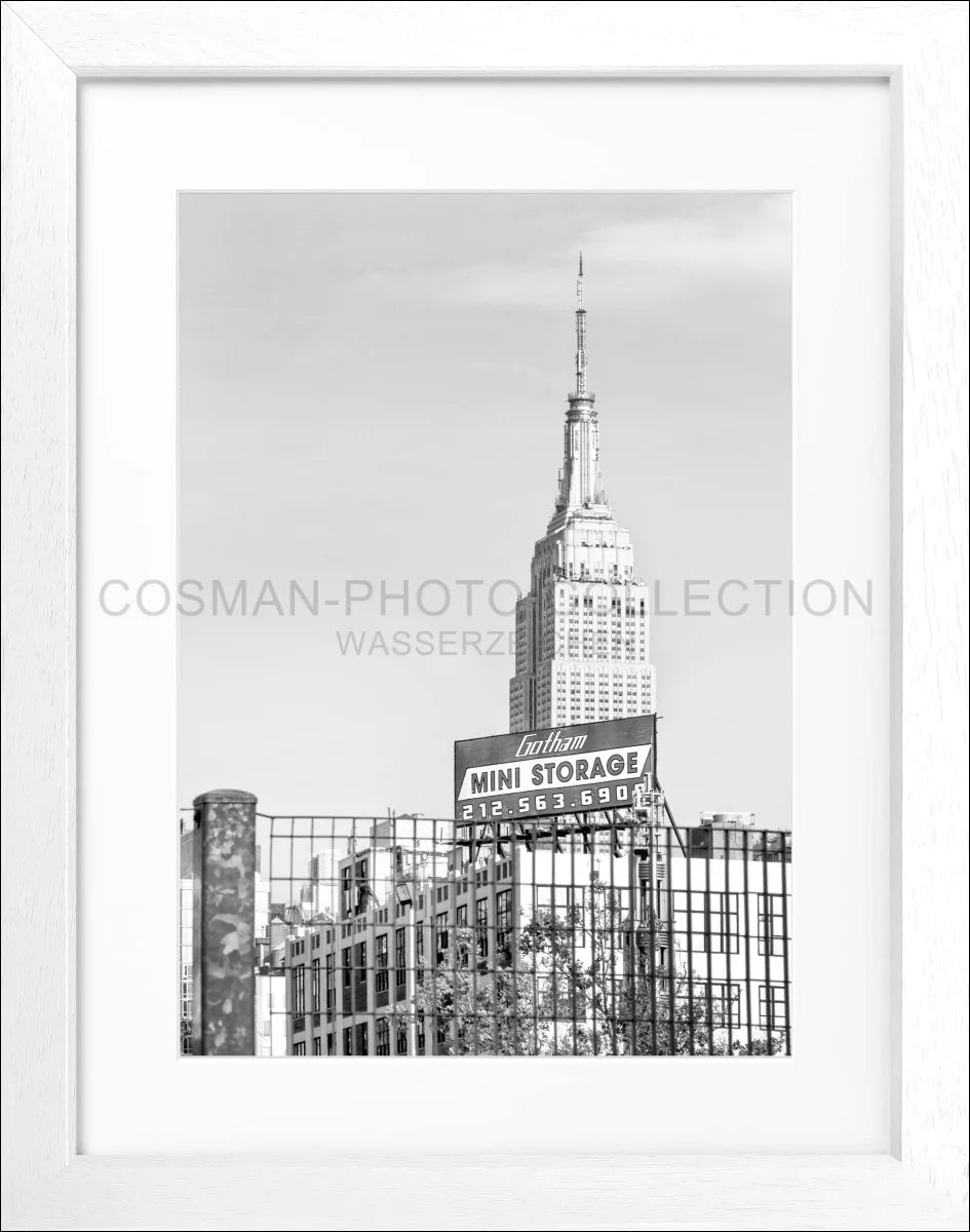 Poster mit Rahmen New York ’Empire State Building’ NY117