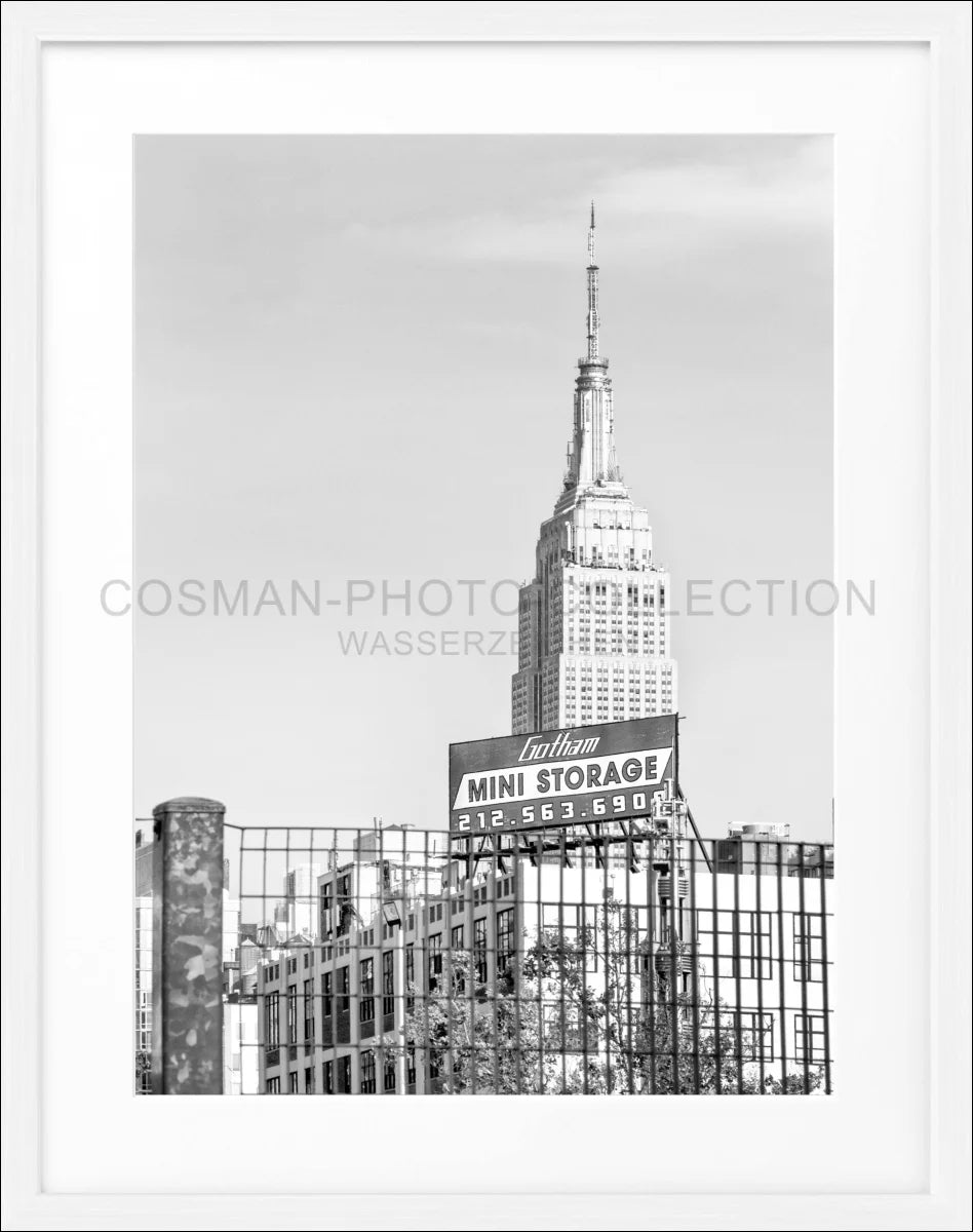 Poster mit Rahmen New York ’Empire State Building’ NY117