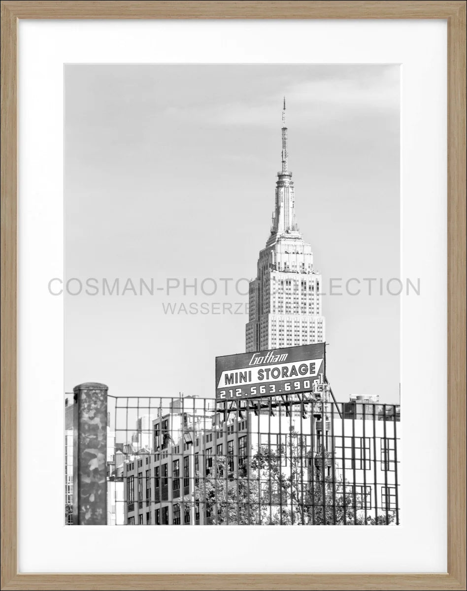 Poster mit Rahmen New York ’Empire State Building’ NY117