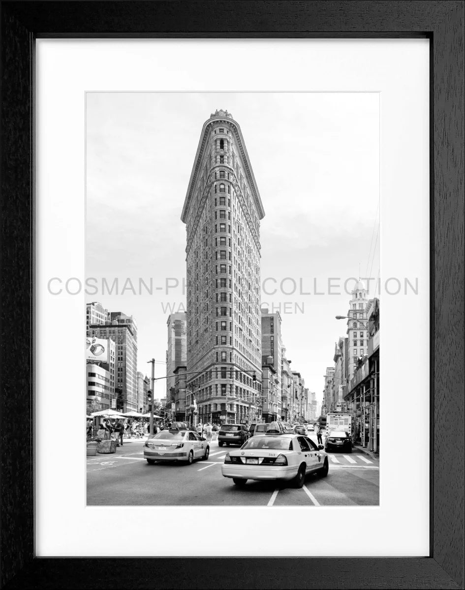 Poster mit Rahmen New York ’Flatiron Building’ NY48