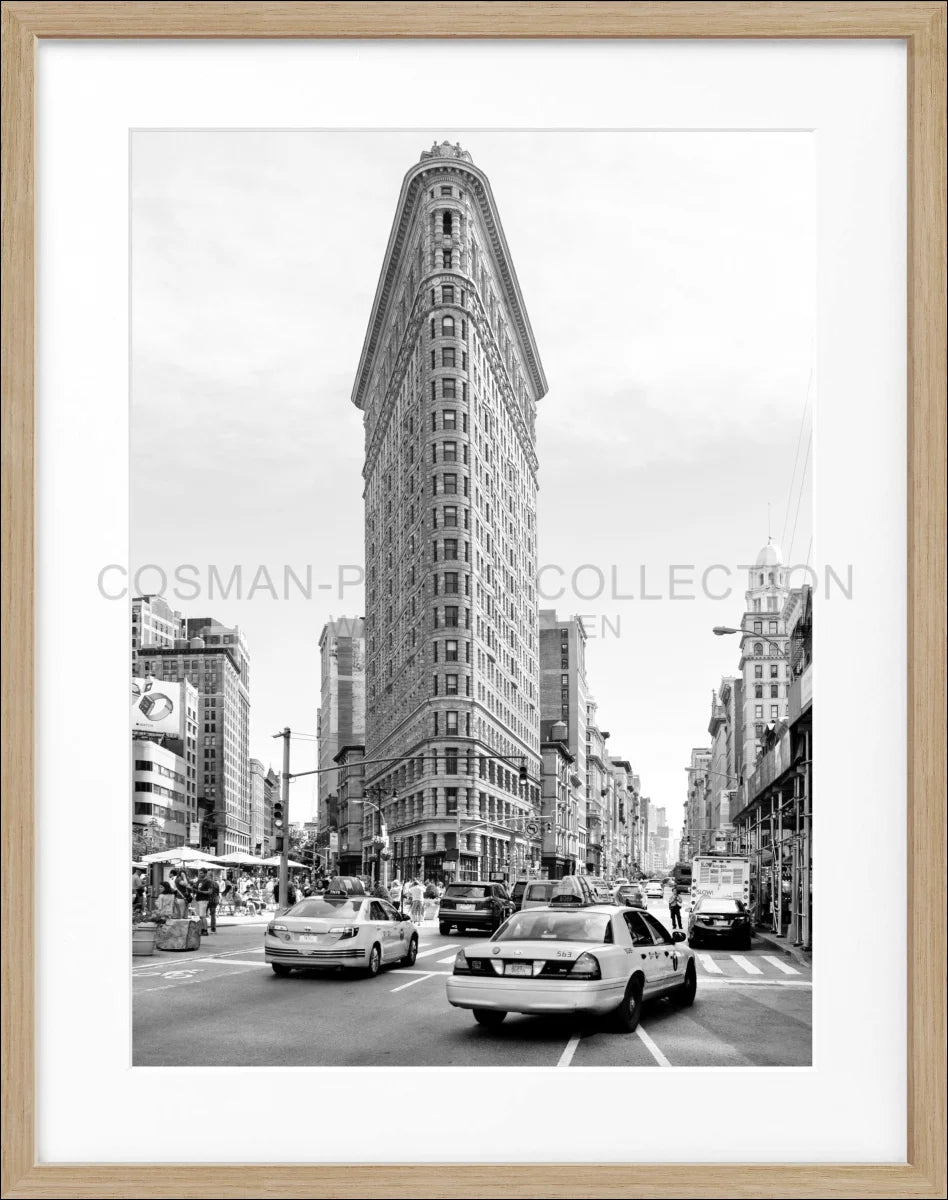 Poster mit Rahmen New York ’Flatiron Building’ NY48
