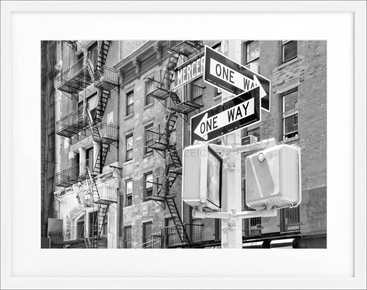 Poster mit Rahmen New York NY82 - Wandbilder