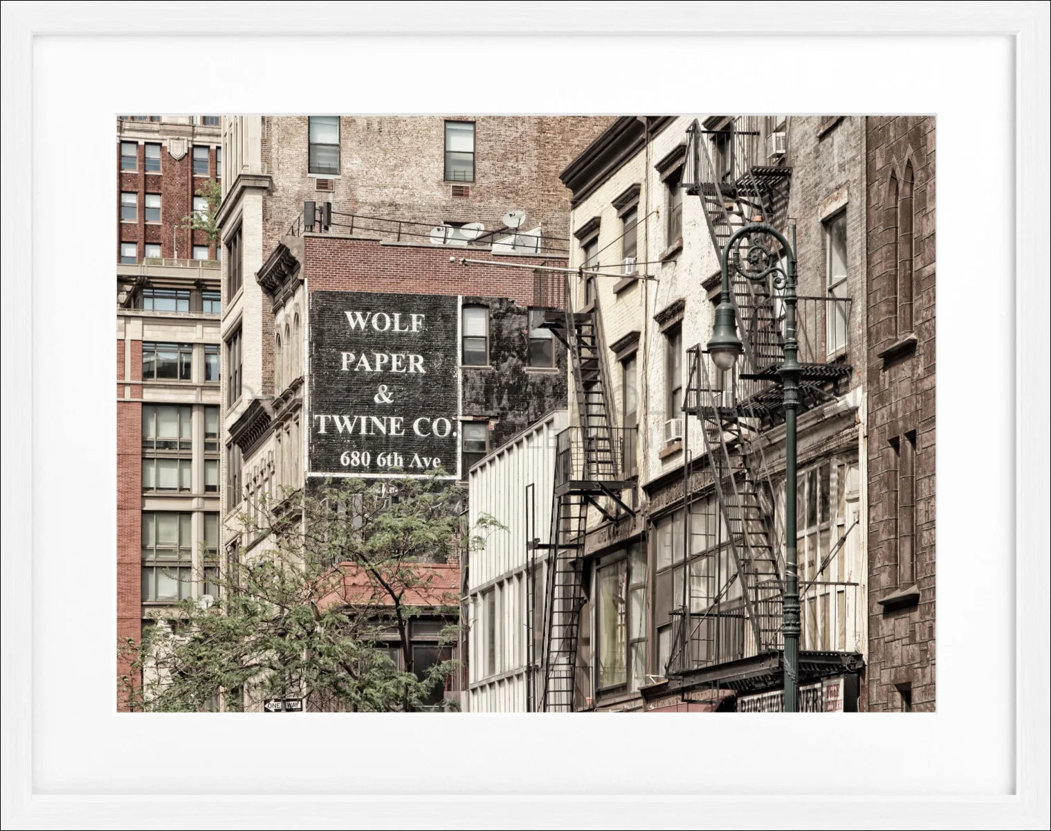 Poster mit Rahmen New York NY91 - Wandbilder