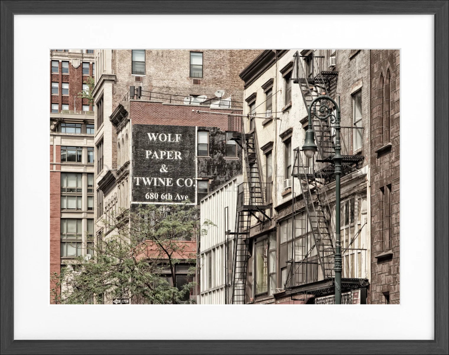 Poster mit Rahmen New York NY91 - Wandbilder