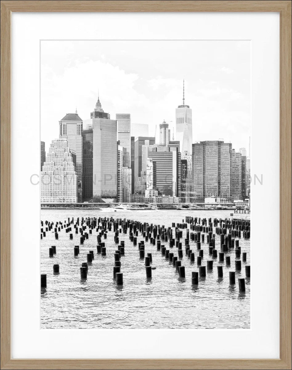 Poster mit Rahmen New York ’One World Trade Center’ NY103
