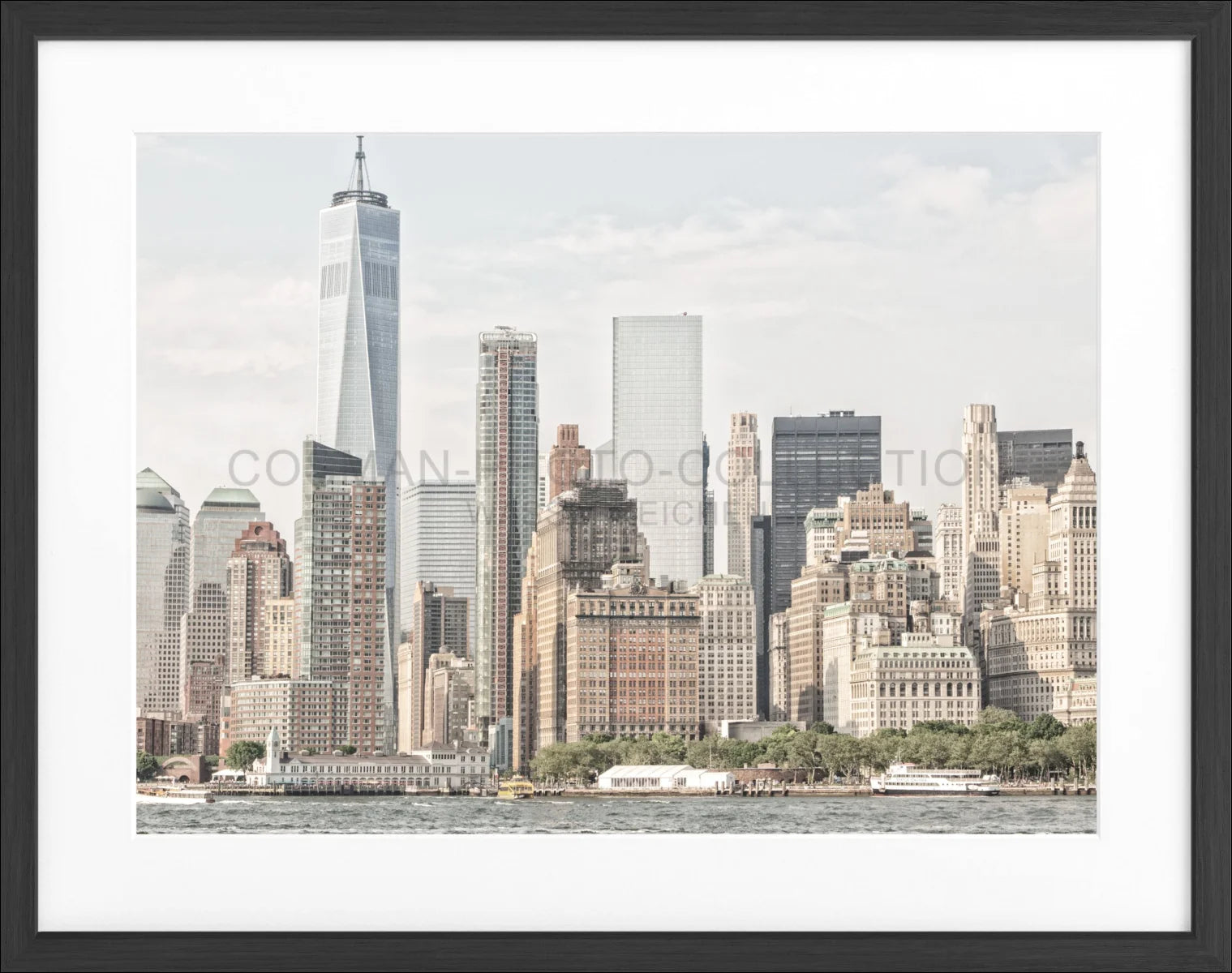 Poster mit Rahmen New York ’Skyline’ NY115 - Wandbilder