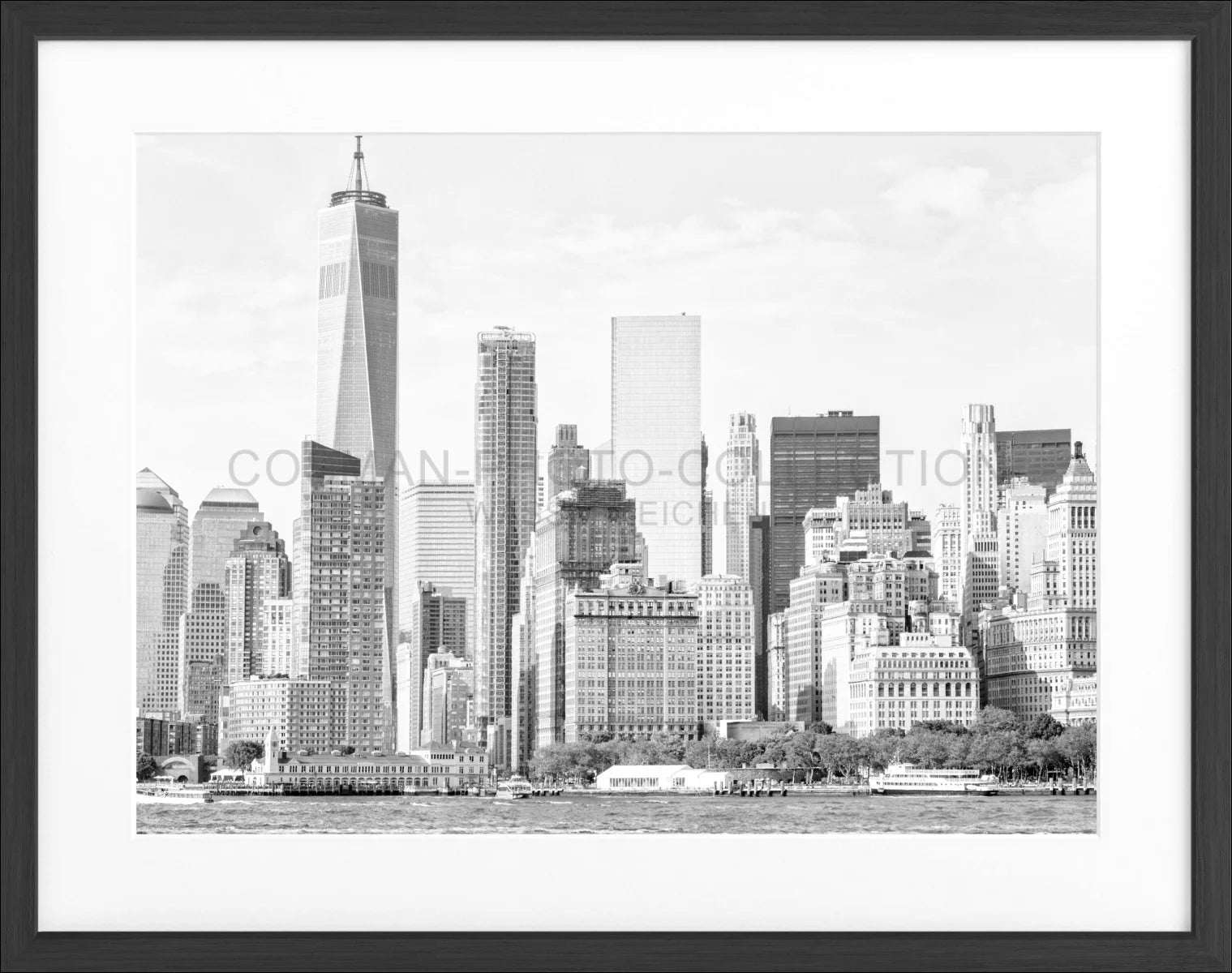 Poster mit Rahmen New York ’Skyline’ NY115 - Wandbilder