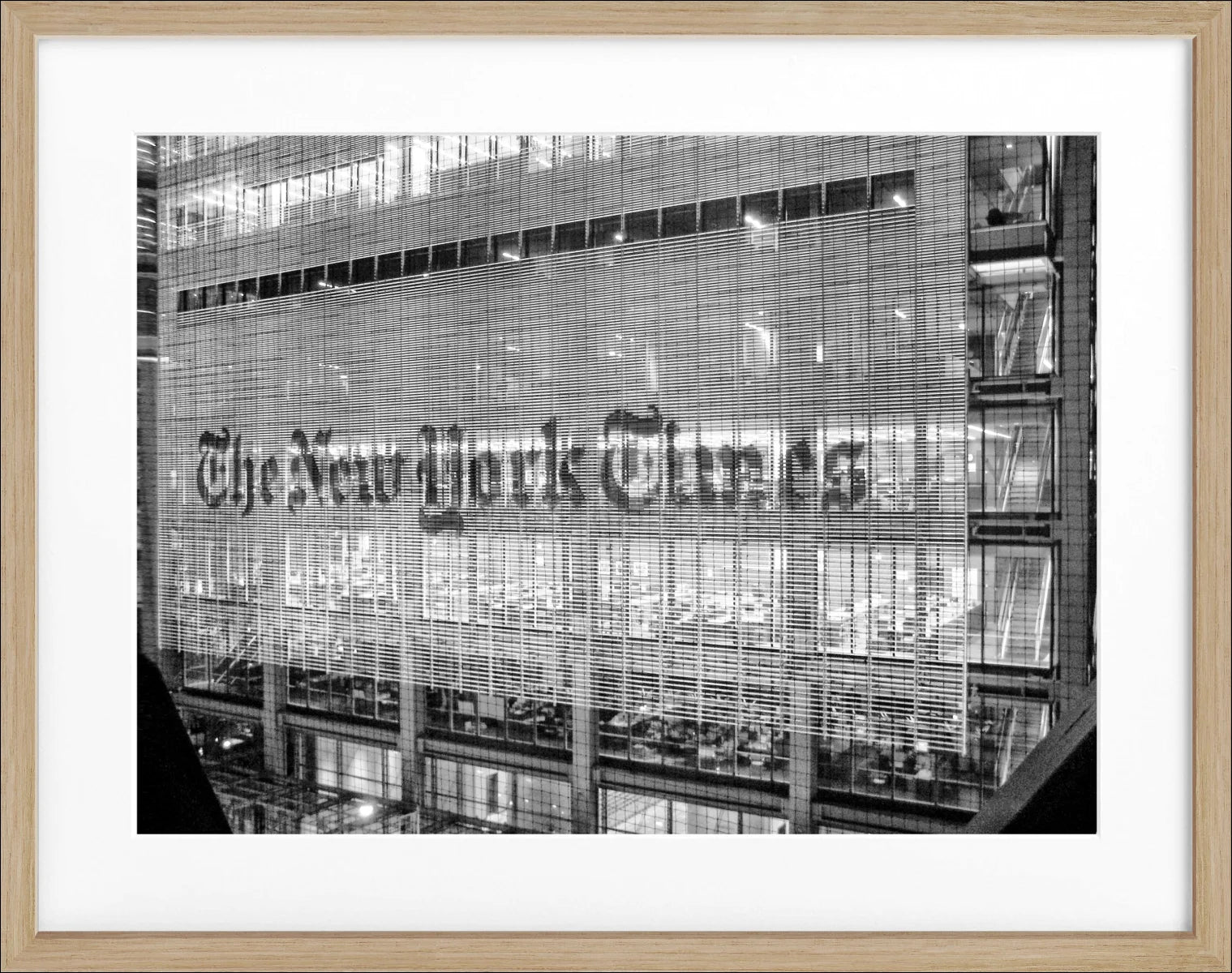 Poster mit Rahmen New York Times NY98 - Wandbilder