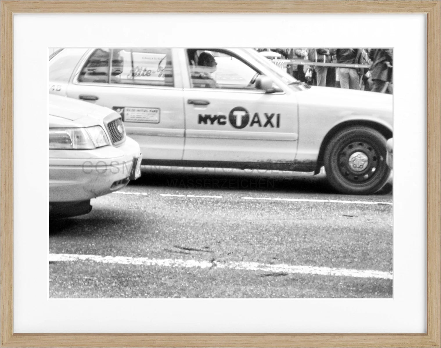 Poster mit Rahmen New York ’Yellow Cap’ NY61 - Wandbilder