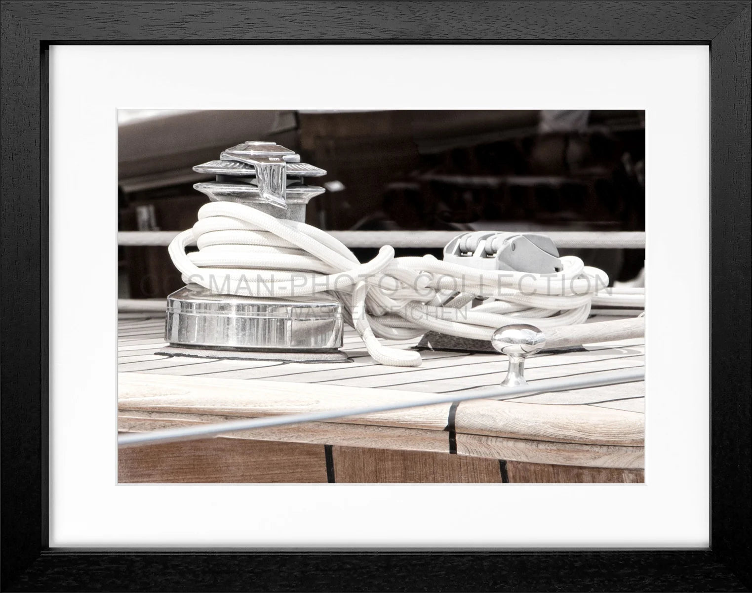 Poster mit Rahmen ’Sailing’ Saint Tropez ST11 - Wandbilder