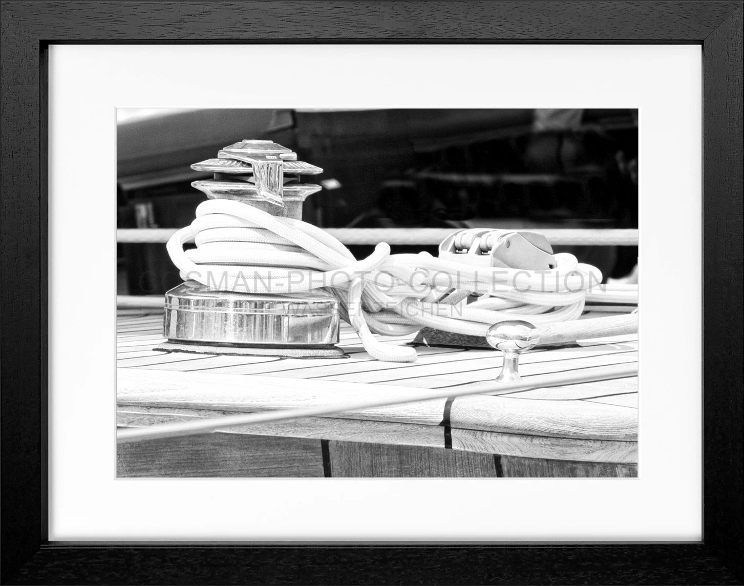 Poster mit Rahmen ’Sailing’ Saint Tropez ST11 - Wandbilder