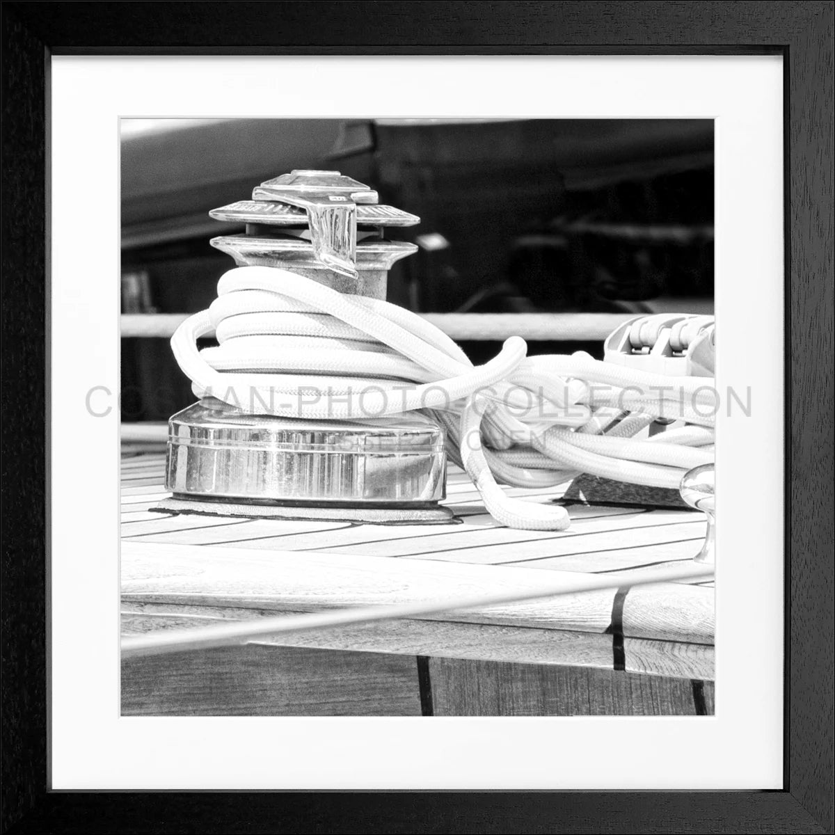 Poster mit Rahmen ’Sailing’ Saint Tropez ST11Q - Wandbilder