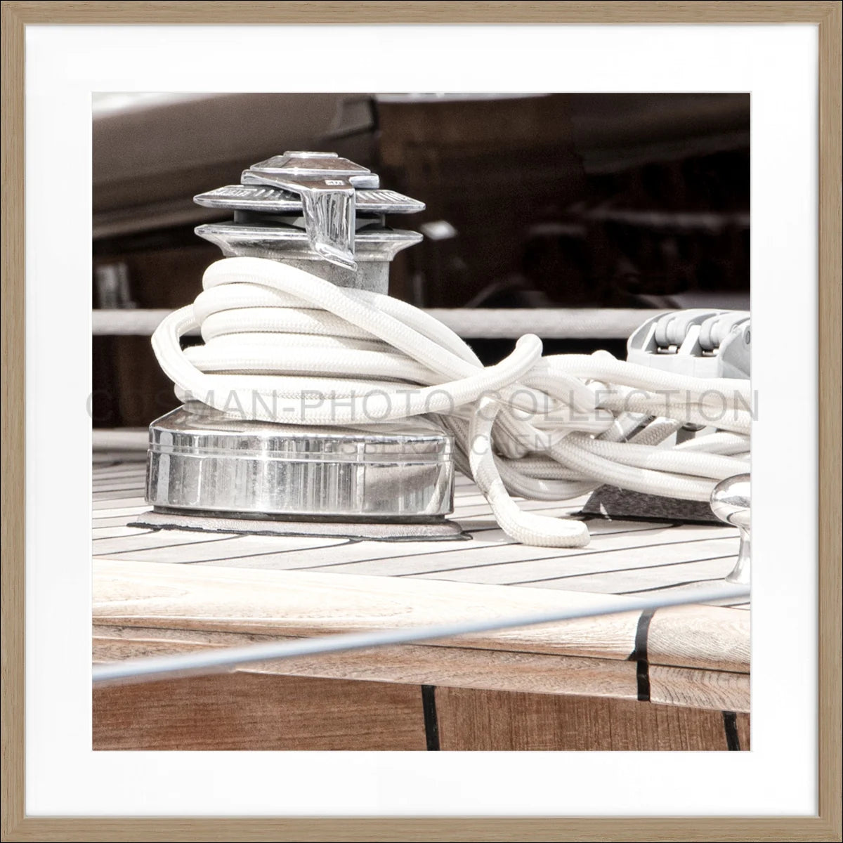 Poster mit Rahmen ’Sailing’ Saint Tropez ST11Q - Wandbilder