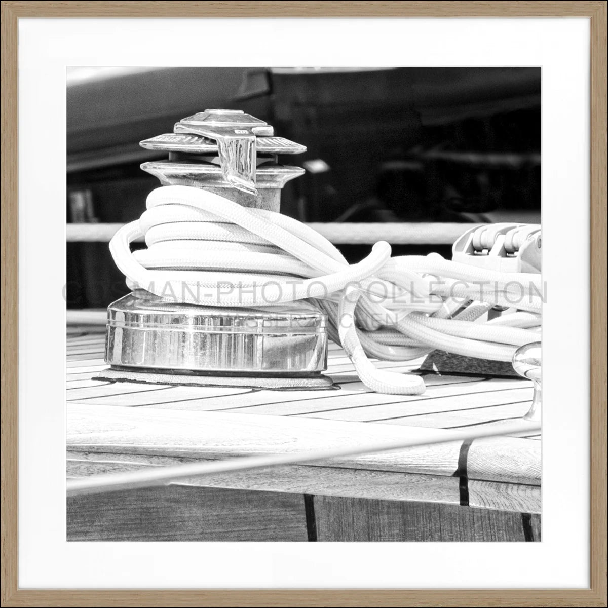 Poster mit Rahmen ’Sailing’ Saint Tropez ST11Q - Wandbilder