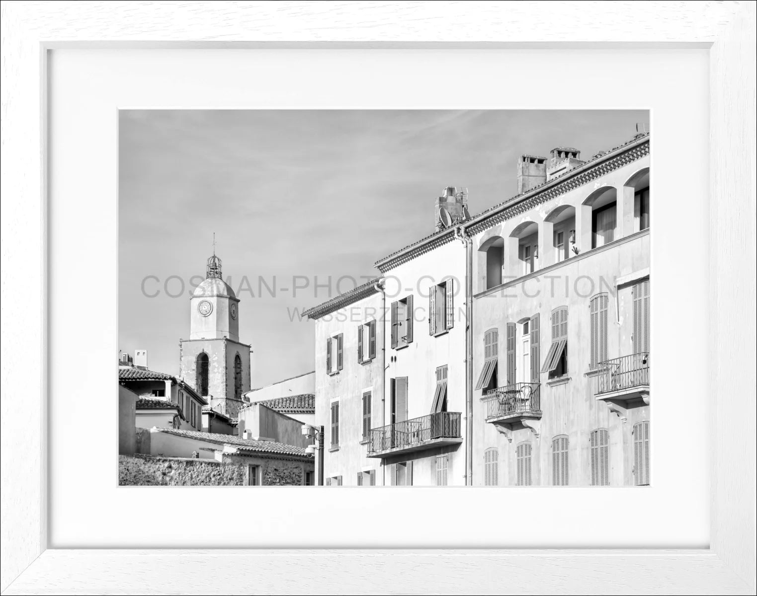Poster mit Rahmen Saint Tropez ST02 - Wandbilder