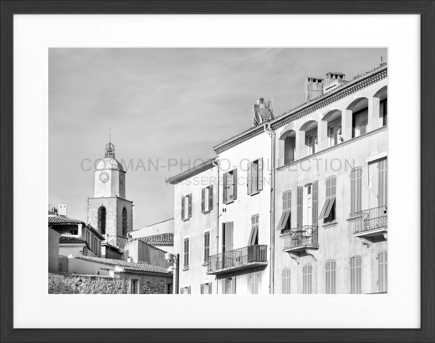 Poster mit Rahmen Saint Tropez ST02 - Wandbilder