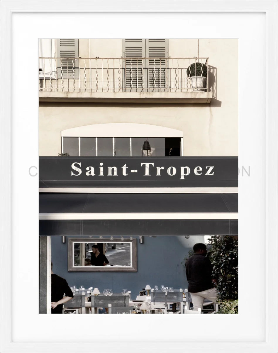 Poster mit Rahmen Saint Tropez ST26 - Wandbilder