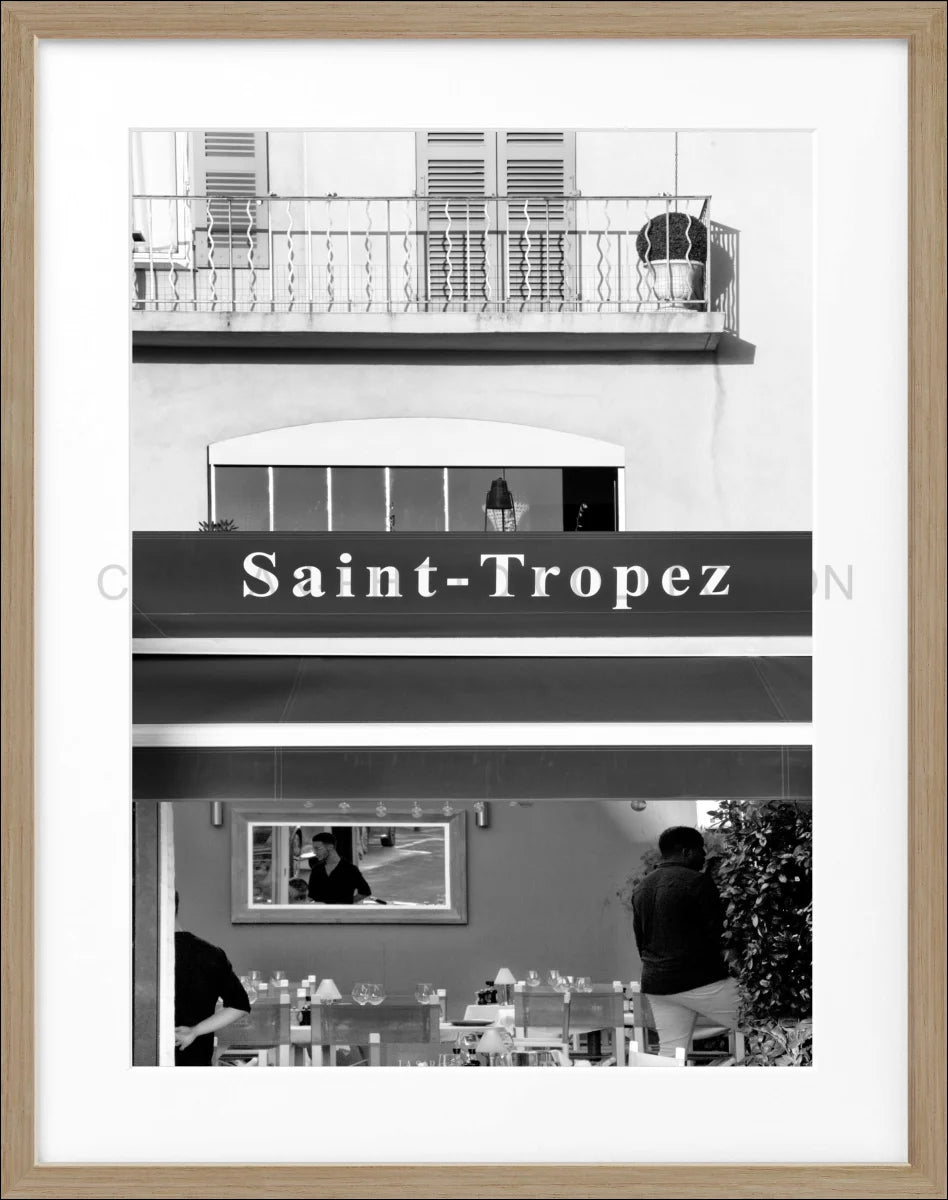 Poster mit Rahmen Saint Tropez ST26 - Wandbilder