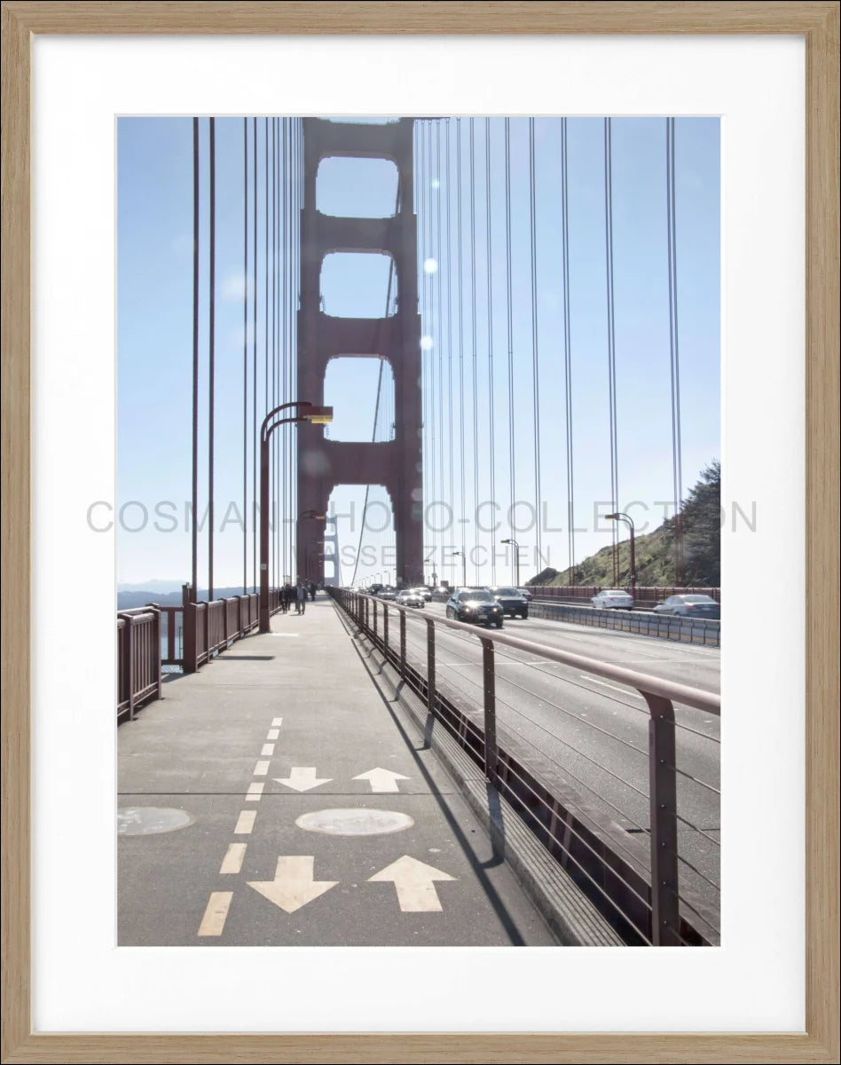 Poster mit Rahmen San Francisco SF22 - Wandbilder