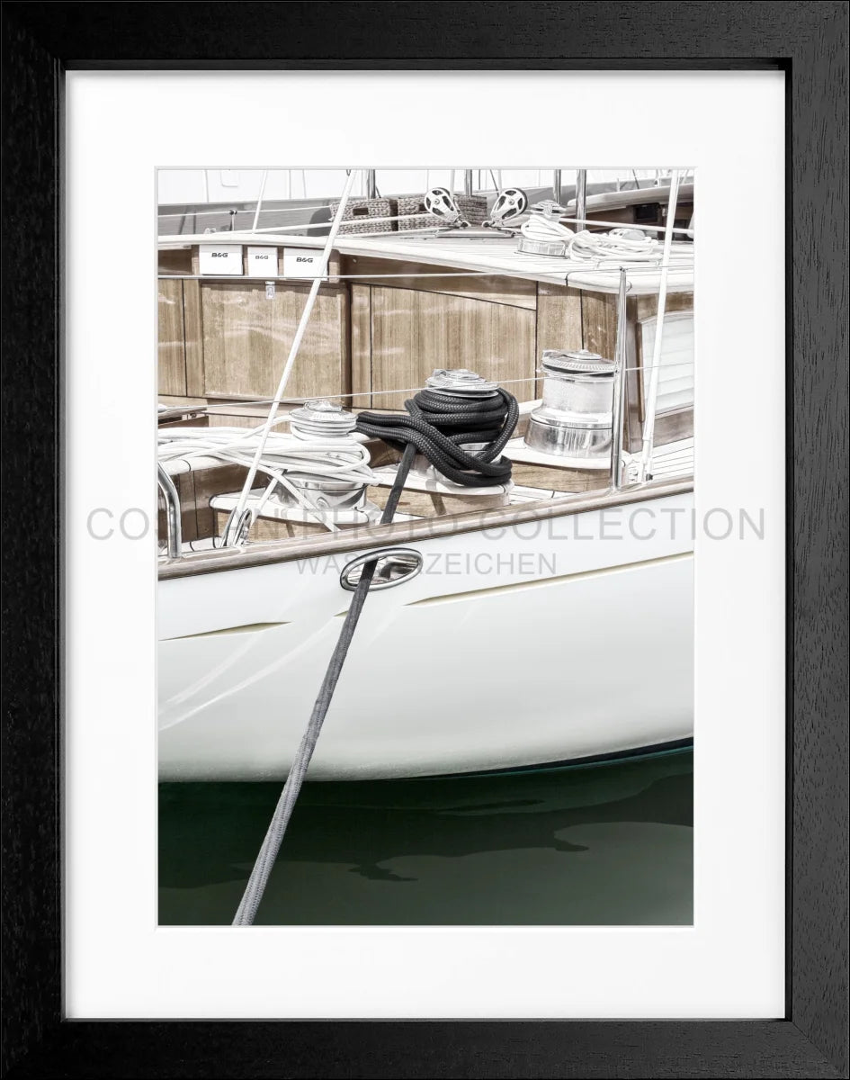 Poster mit Rahmen ’Segelboot’ Saint Tropez ST33 - Wandbilder
