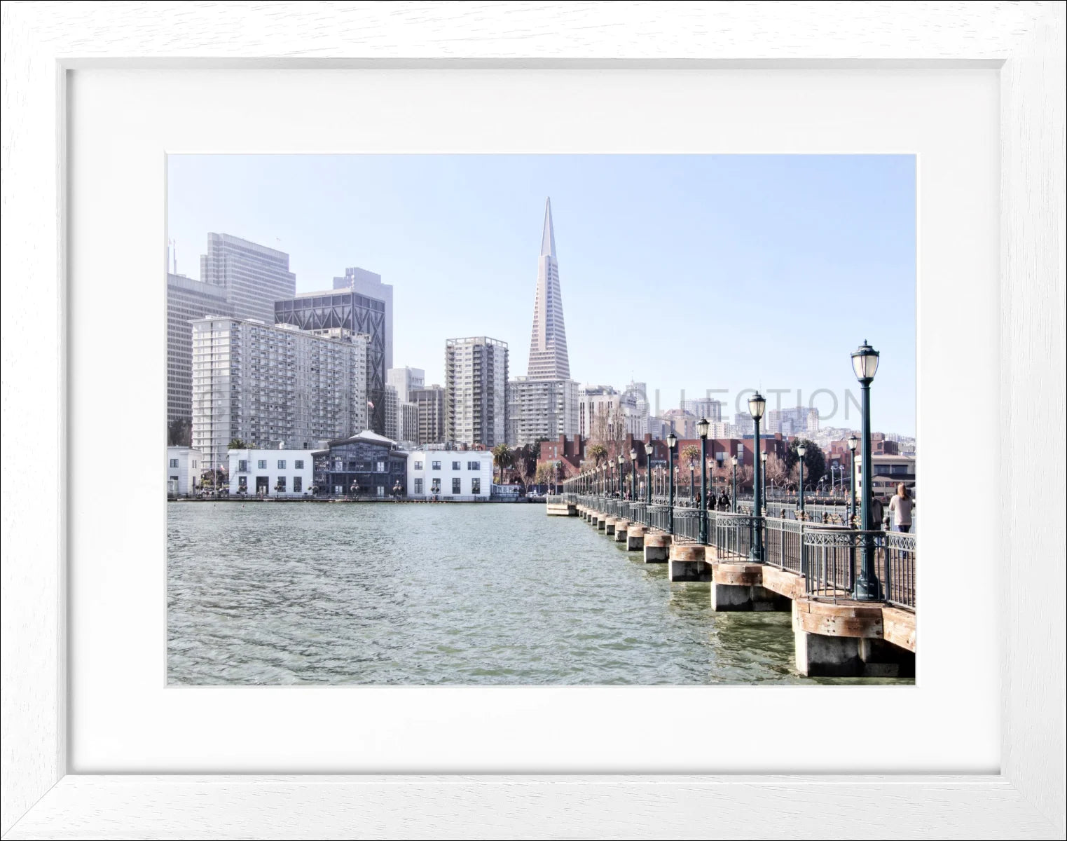 Poster mit Rahmen ’Skyline’ San Francisco SF32 - Wandbilder