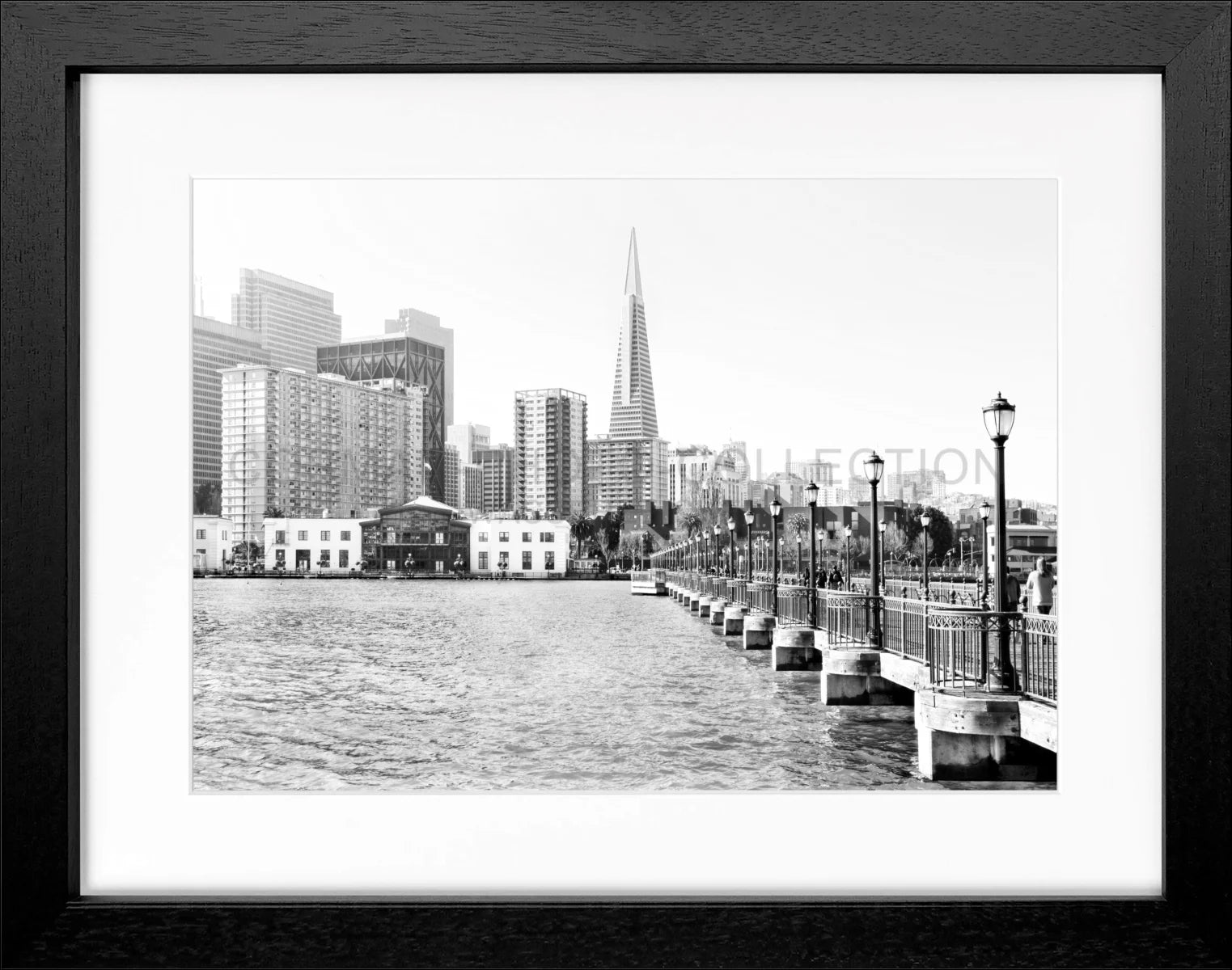 Poster mit Rahmen ’Skyline’ San Francisco SF32 - Wandbilder