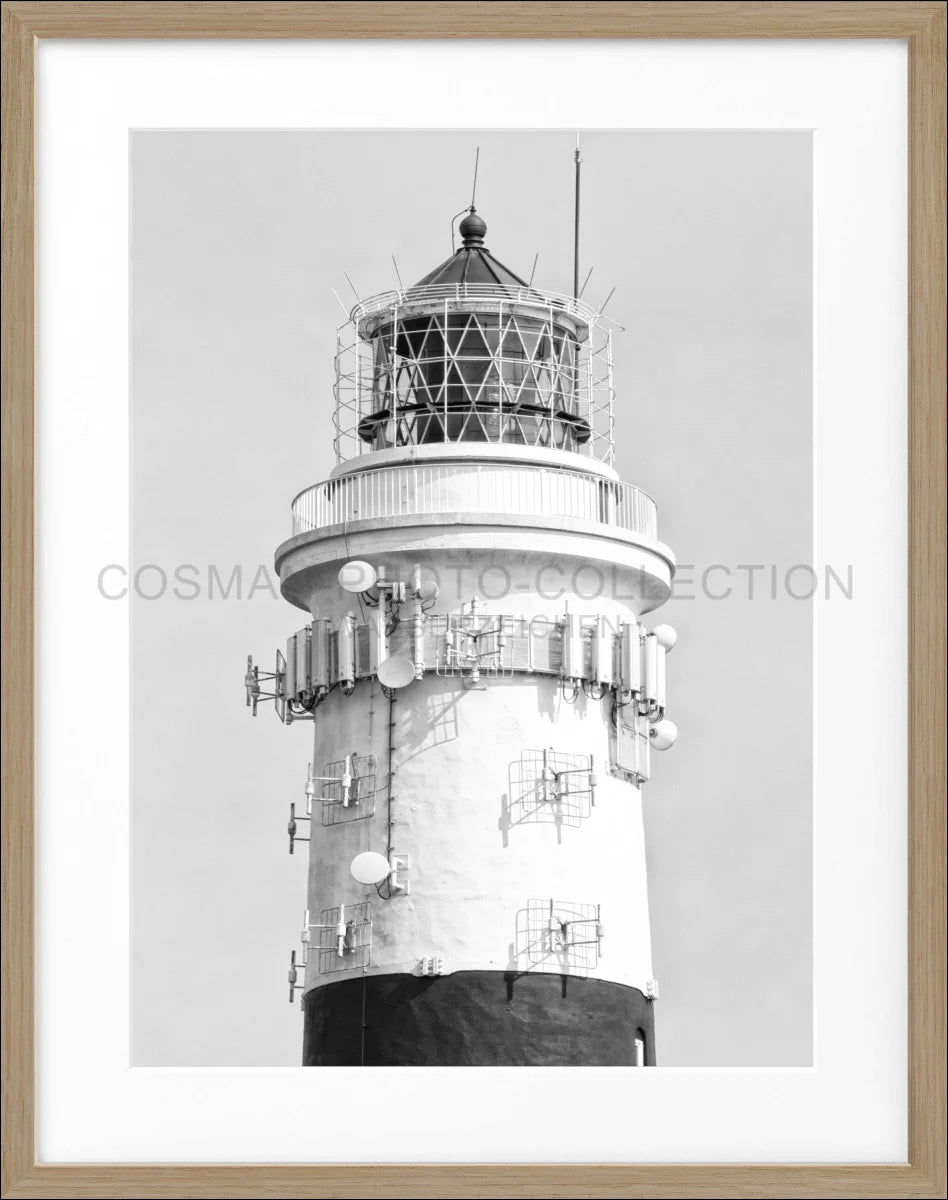 Poster mit Rahmen Sylt Leuchtturm Kampen SY48 - Wandbilder