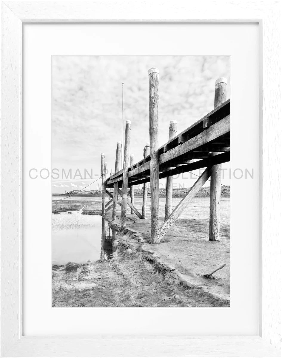 Poster mit Rahmen Sylt Rantum Hafen SY53D - Wandbilder