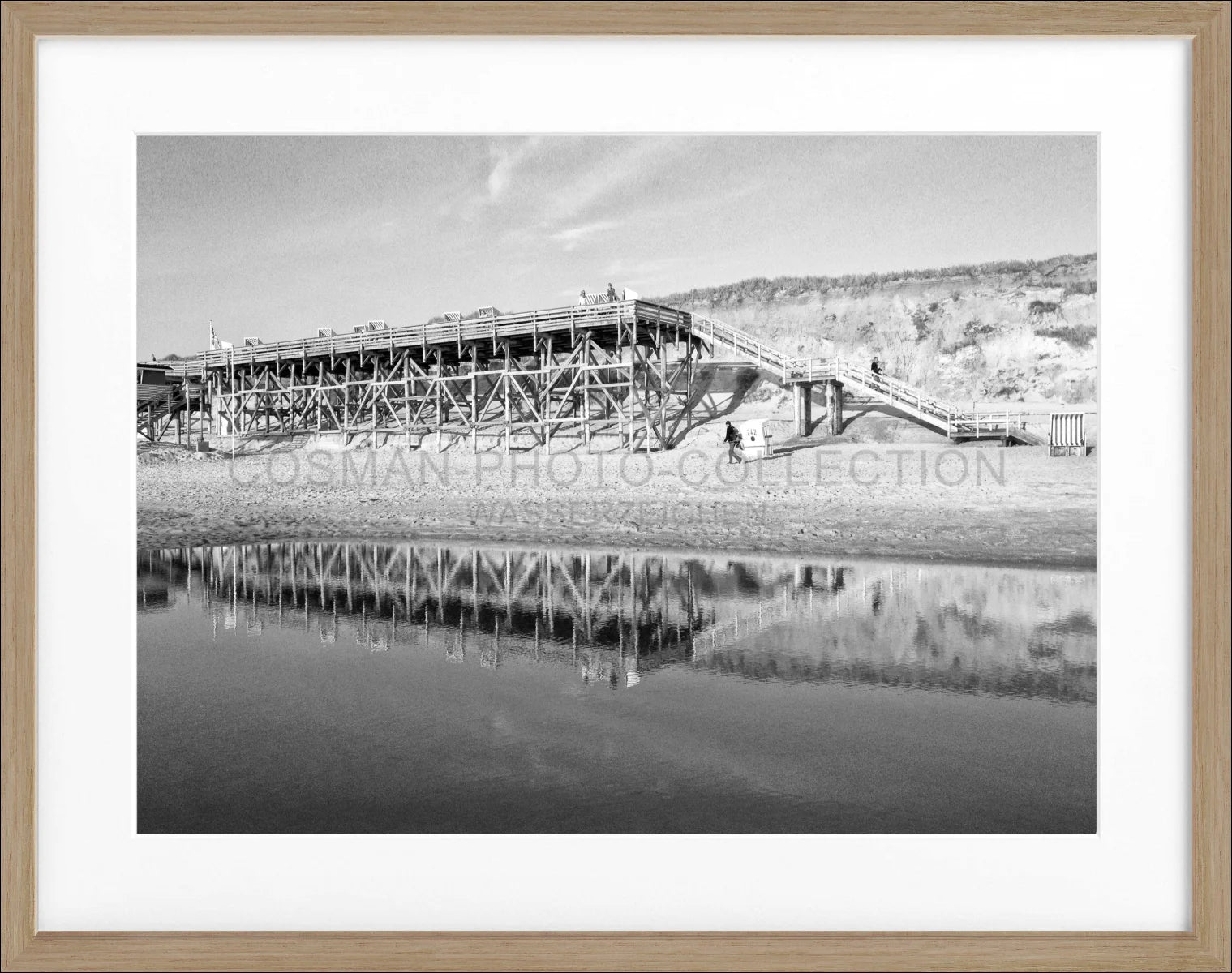 Poster mit Rahmen Sylt ’Strand Kampen’ SY55 - Wandbilder