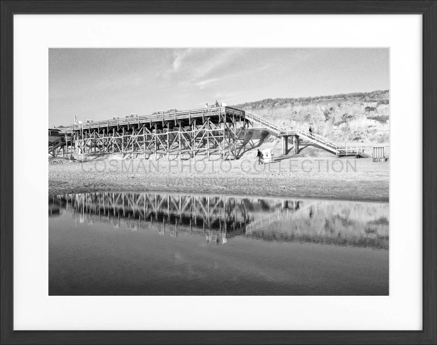 Poster mit Rahmen Sylt ’Strand Kampen’ SY55 - Wandbilder