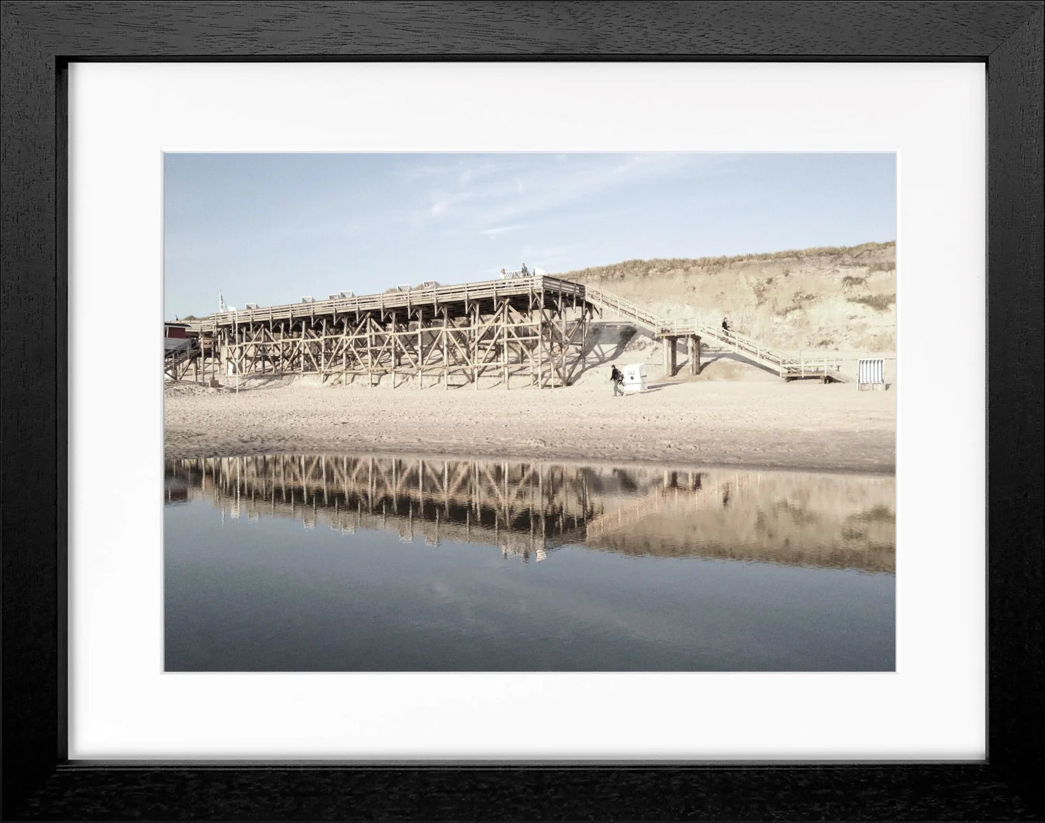 Poster mit Rahmen Sylt ’Strand Kampen’ SY55 - Wandbilder