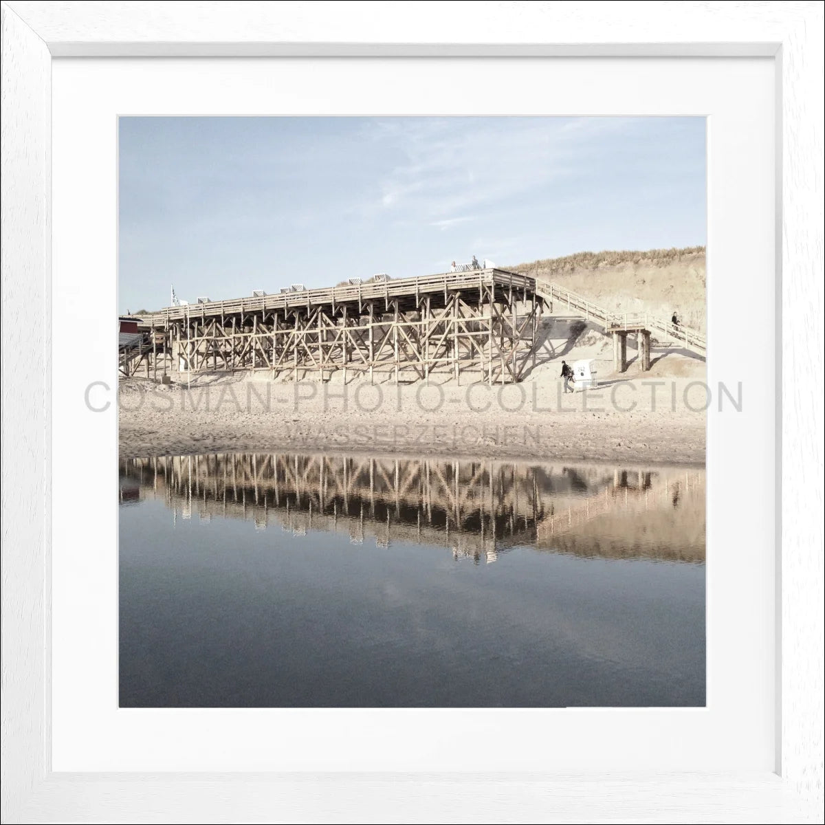 Poster mit Rahmen Sylt ’Strand Kampen’ SY55Q - Wandbilder