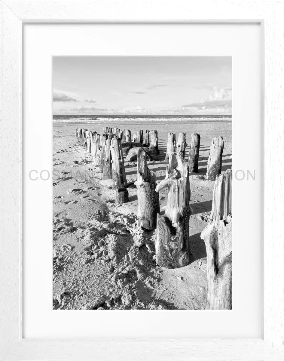 Poster mit Rahmen Sylt ’Strand’ SY77 - Wandbilder