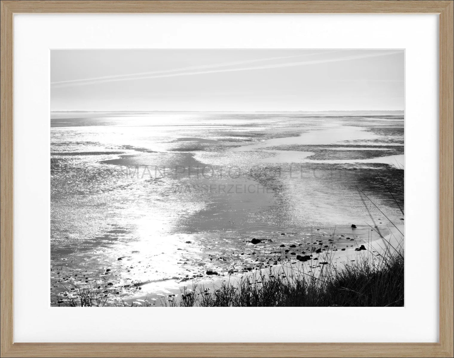 Poster mit Rahmen Sylt ’Wattenmeer’ SY81 - Wandbilder