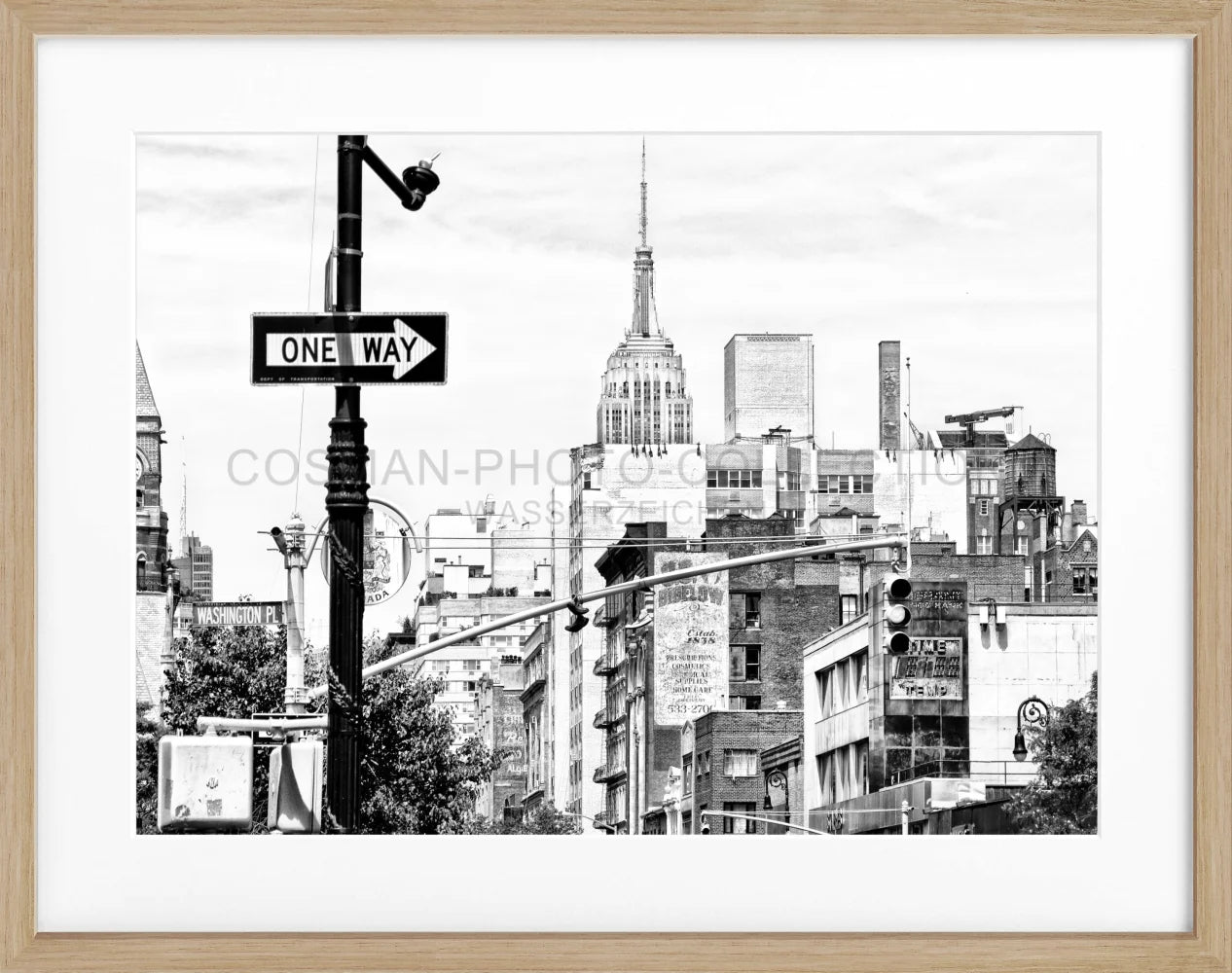 Poster New York ’Empire State Building’ NY28 - Wandbilder