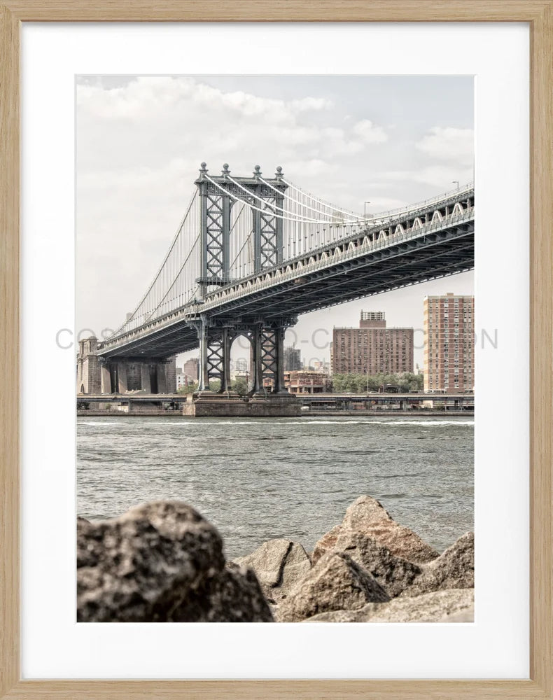 Poster New York ’Manhattan Bridge’ NY104 - Wandbilder