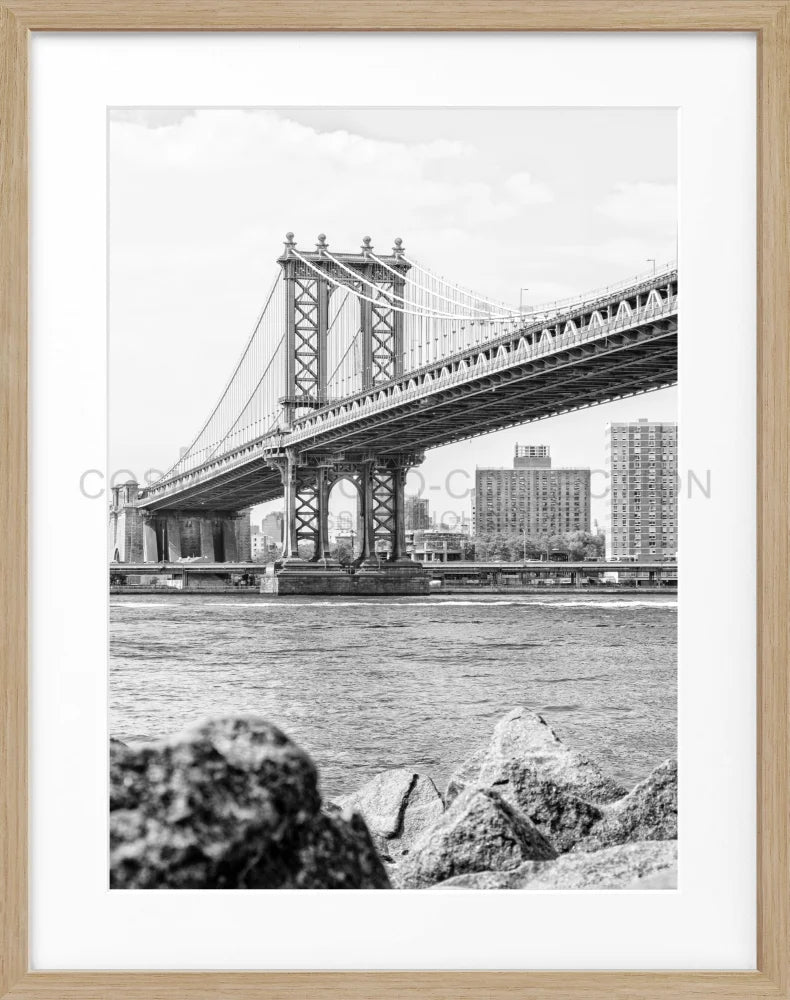 Poster New York ’Manhattan Bridge’ NY104 - Wandbilder