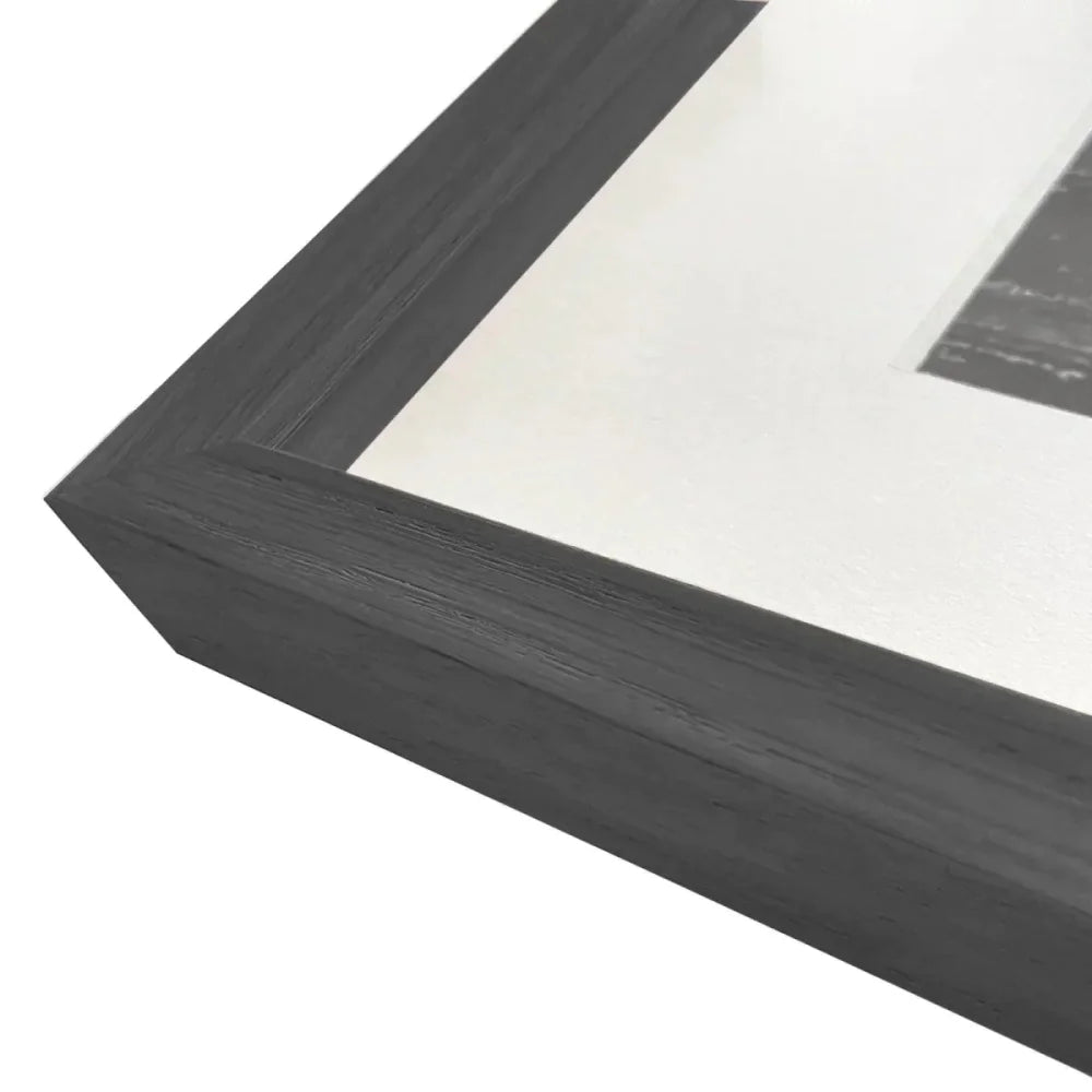 Skyline Wandbild mit Rahmen