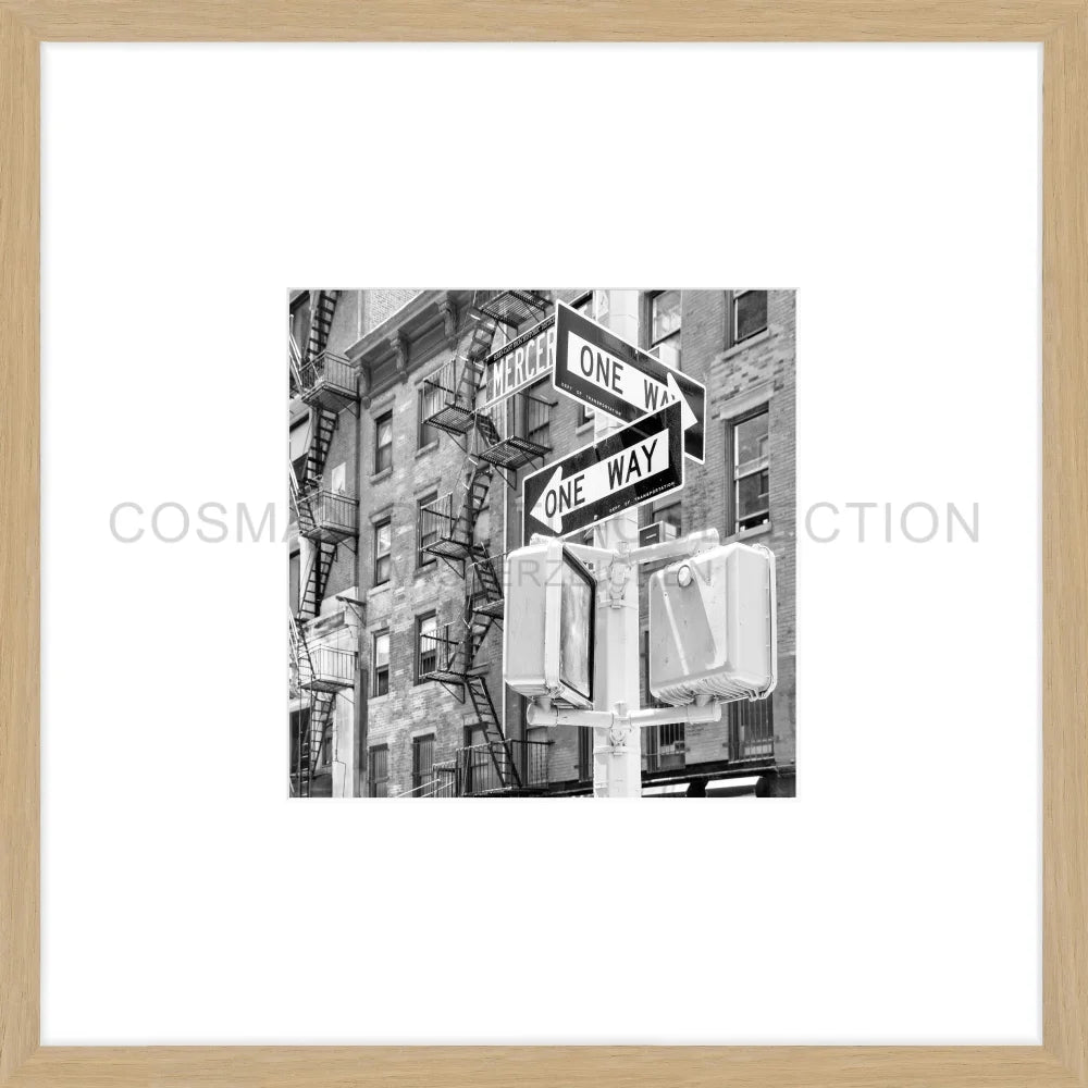 Poster New York NY82OB - 43x43cm Objektrahmen - Wandbilder