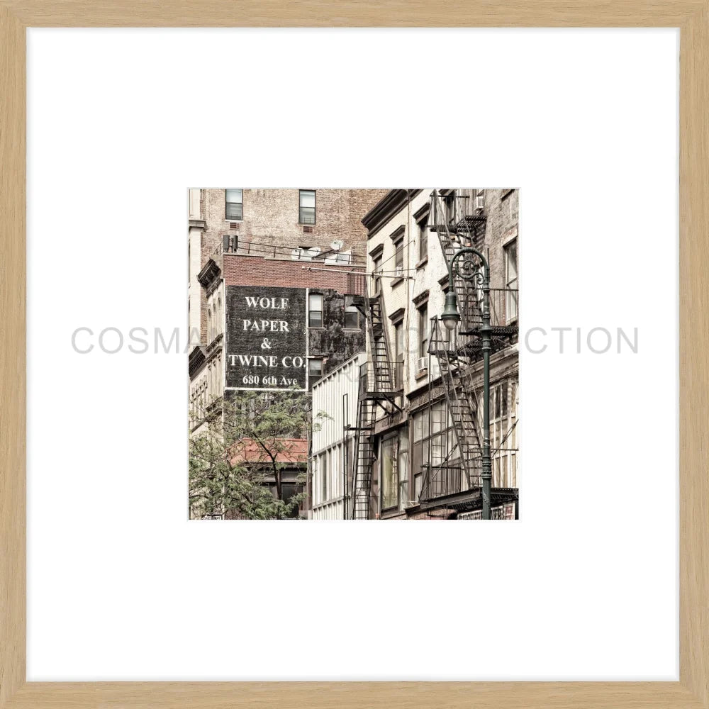 Poster New York NY91OB - 43x43cm Objektrahmen - Wandbilder