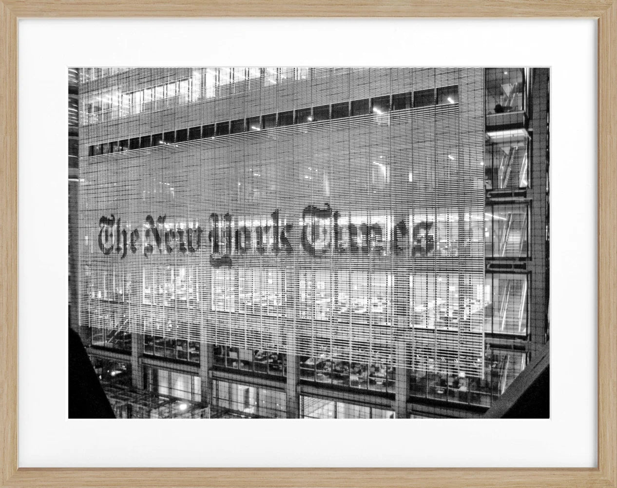 Poster New York Times NY98 - Wandbilder