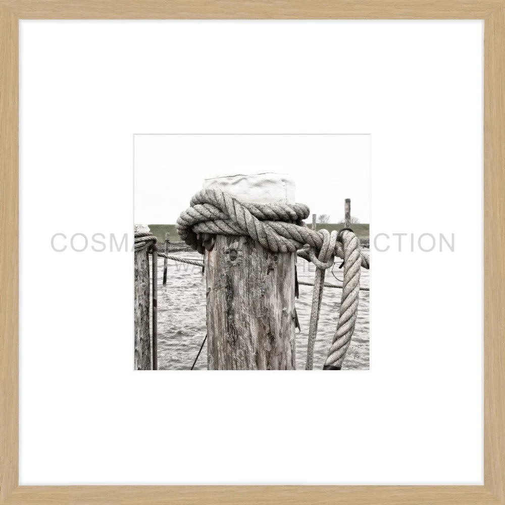 Poster ’Poller’ Sylt SY67O - 43x43cm Objektrahmen