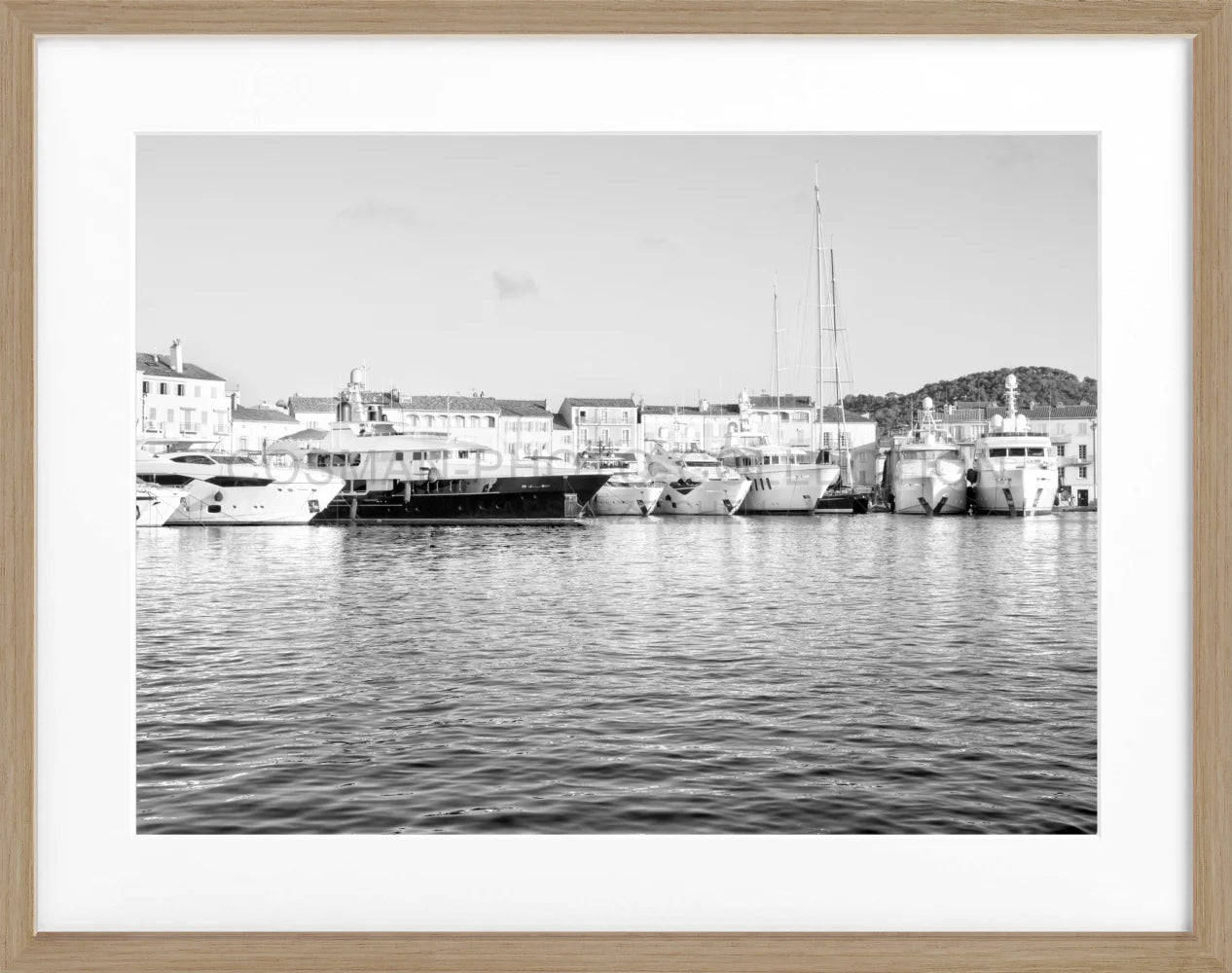 Poster Saint Tropez ’Hafen’ ST07 - Wandbilder