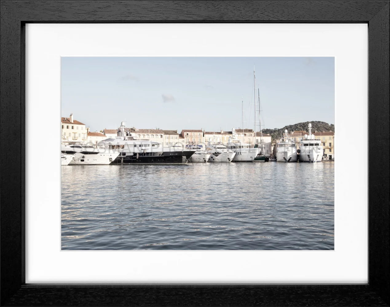 Poster Saint Tropez ’Hafen’ ST07 - Wandbilder